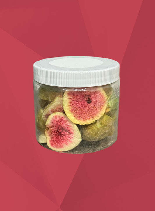 Frispy Freeze-Dried Figs – Medium Jar | 100% Natural, No Additives, Crunchy &amp; Nutrient-Packed Snack