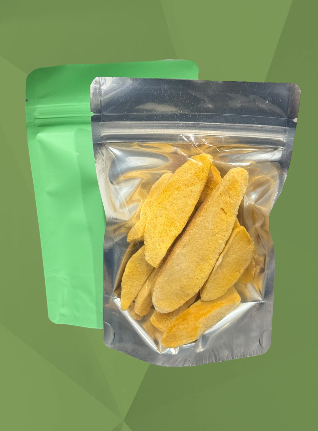 Frispy Freeze-Dried Mango Slices – Small Pouches | 100% Natural, No Sugar Added, Tropical &amp; Crispy Delight